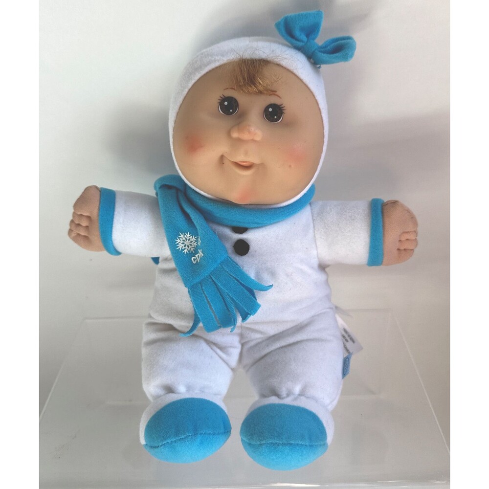 Cabbage Patch Kids Girl Holiday Helpers  12” Snowflakes Scarf